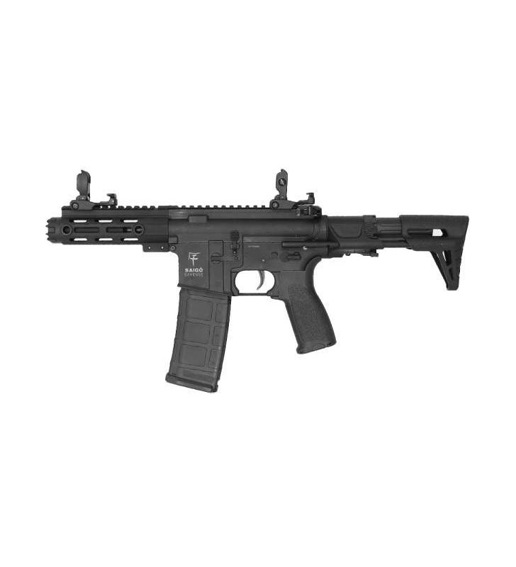 Saigo M4 Ronin Black AEG 130BBs 1J Dean