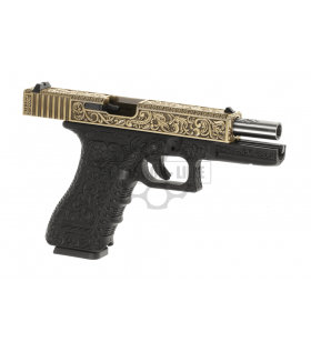 WE G17 Floral Pattern Gaz 24BBs 1J