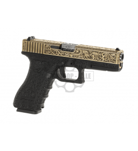 WE G17 Floral Pattern Gaz 24BBs 1J