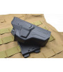 Cytac Fixation Holster pour Passant Molle Noir