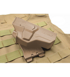 Cytac Fixation Holster pour Passant Molle Tan