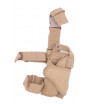 Swiss Arms Holster de Cuisse Snake Droitier Tan