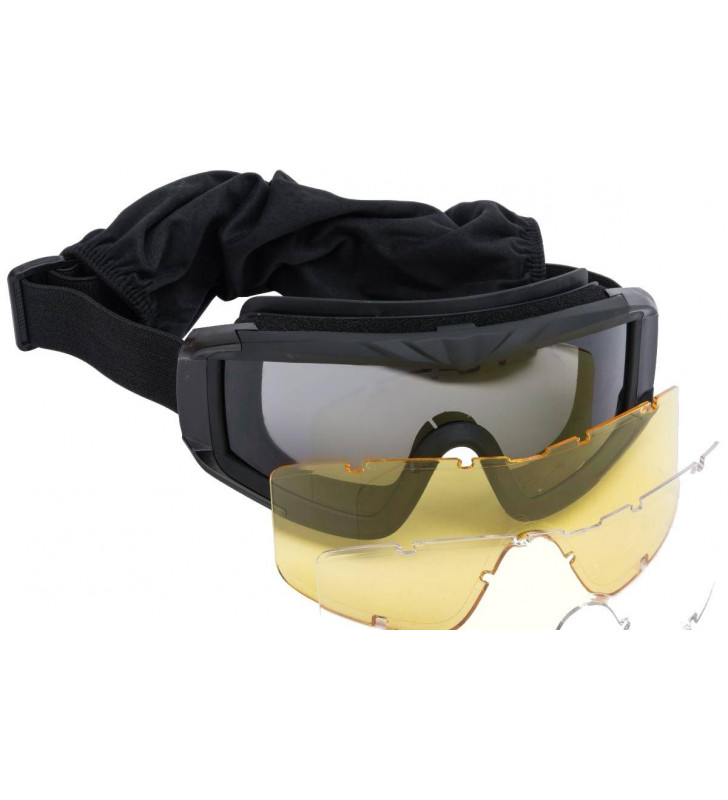 S&T Pack Masque Desert Storm Noir