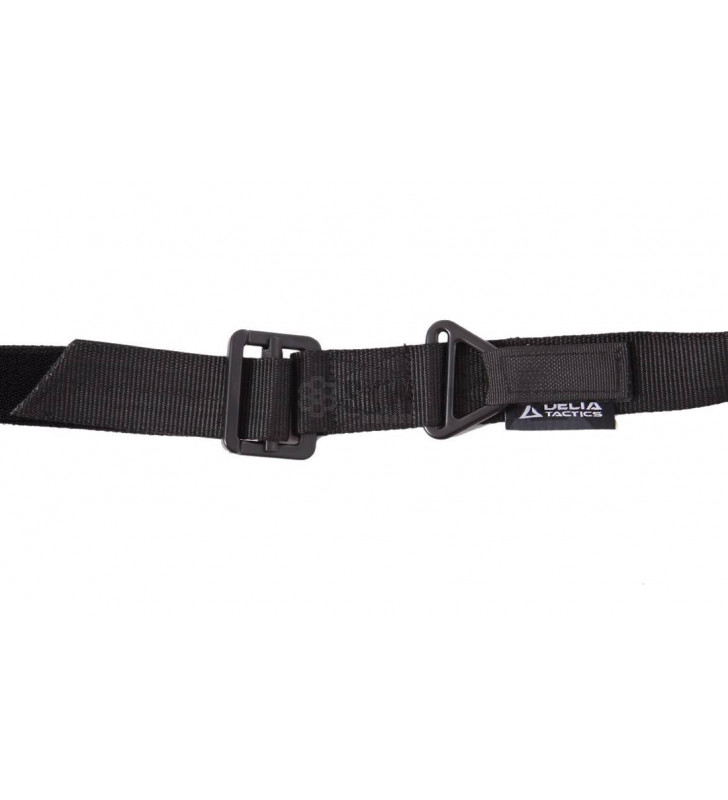 Delta Tactics Ceinture Double Ardillon Métal Noir XL 40x125cm