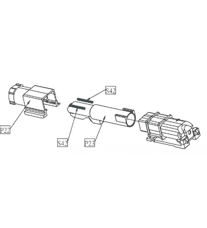 KWC Set Nozzle Housing Desert Eagle .50AE