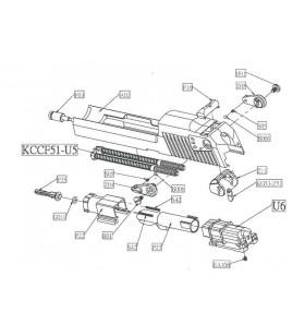 KWC Set Nozzle Housing Desert Eagle .50AE