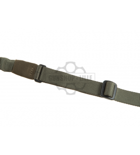 Clawgear One Sling Elastic Support Snap Hook RAL7013 Ranger Green