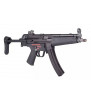 WE MP5 A3 Apache GBBR Blowback Noir Acier 45BBs 1.4J