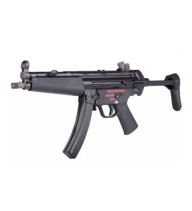 WE MP5 A3 Apache GBBR Blowback Noir Acier 45BBs 1.4J