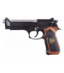 WE M9 Biohazard Black Semi Full Auto Gaz 25BBs