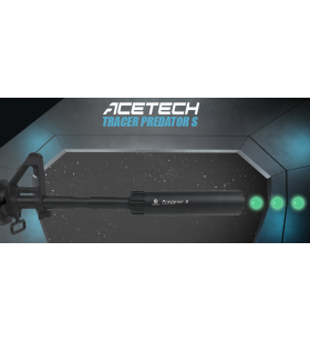 AceTech Silencieux 155x35mm Traceur Predator S Noir