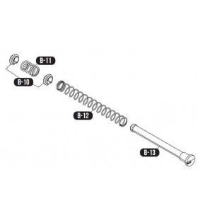 VFC Glock Guide Ressort G19 Part:B-10 à B-15 (340511)