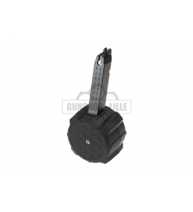 HFC Chargeur Drum Gaz Glock 200BBs