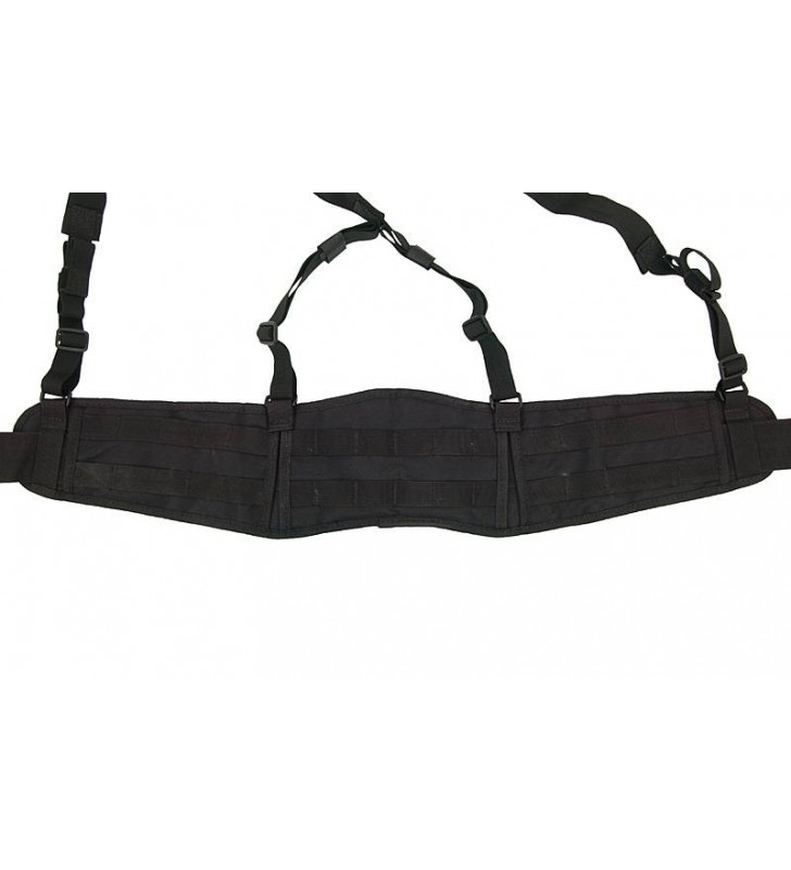 ACM Padded Patrol Belt / Ceinturon Tactique Molle Noir