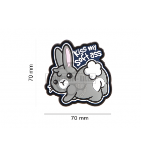 JTG Bunny Rubber Patch PVC