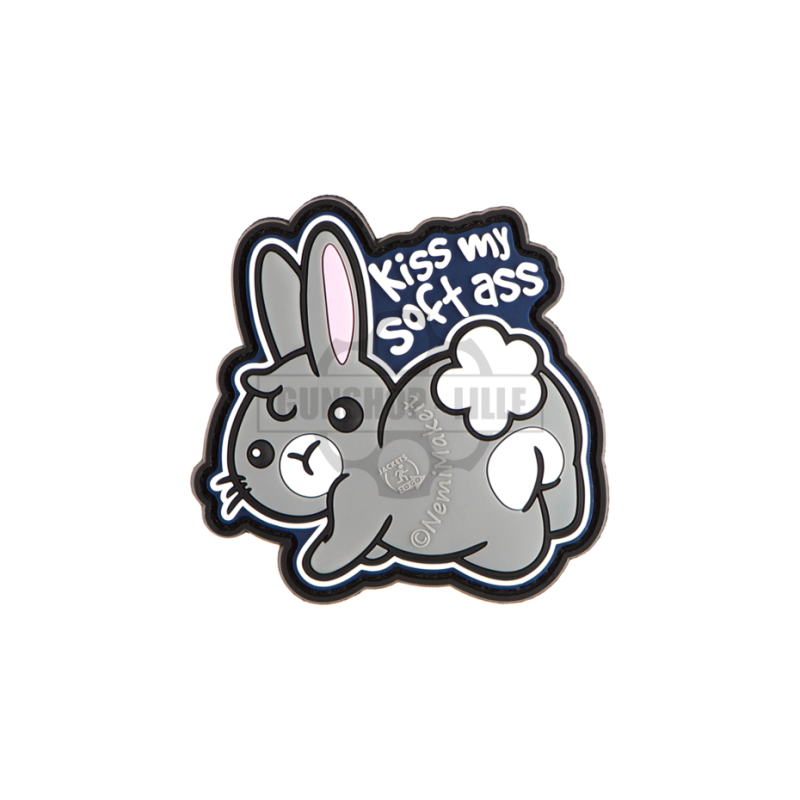 JTG Bunny Rubber Patch PVC