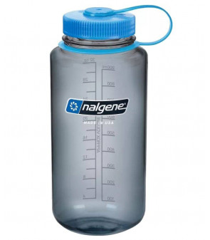 Nalgene Everyday Wide Mouth 1.0 Liter Gris/Bleu