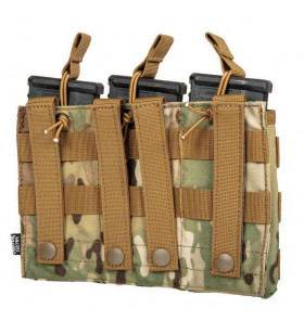 Primal Gear Triple Poche Chargeur 5.56 Multicam