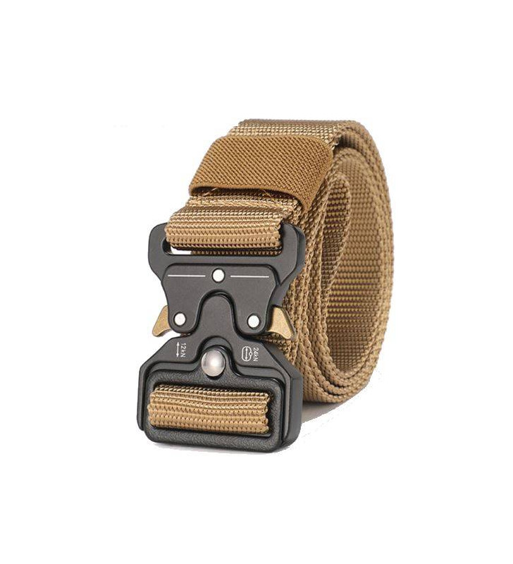 ACM Ceinture Tactique QD ABS / Nylon Tan 3cm x 120cm