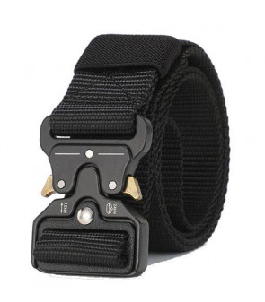 ACM Ceinture Tactique QD ABS / Nylon Noir 3cm x 120cm