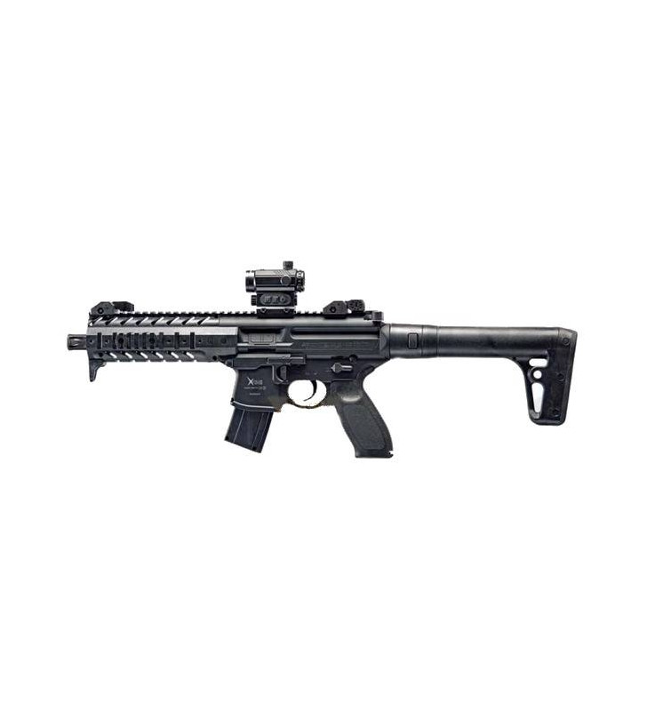 Sig Sauer Carabine BK MPX + Red Dot Co2 4.5mm 30BBs 6.7J