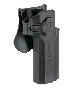 Amomax Holster Rigide Desert Eagle Droitier Noir Rotatif 360°