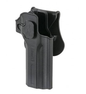 Amomax Holster Rigide Desert Eagle Droitier Noir Rotatif 360°