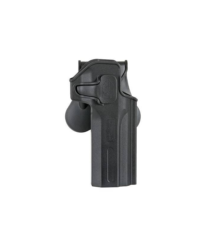 Amomax Holster Rigide Desert Eagle Droitier Noir Rotatif 360°