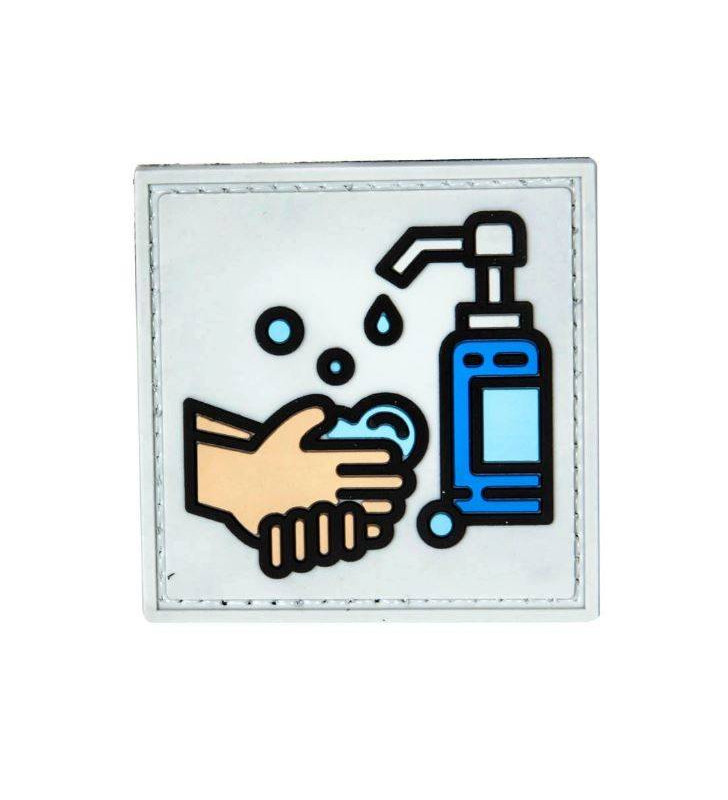 GFC Patch 3D Wash Your Hands with Hand Sanitizer