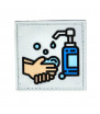 GFC Patch 3D Wash Your Hands with Hand Sanitizer