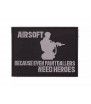 GFC Patch 3D Airsofteur Because.