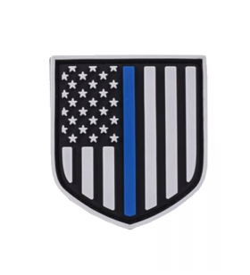 Breakthrough Patch Shield Thin Blue Line PVC