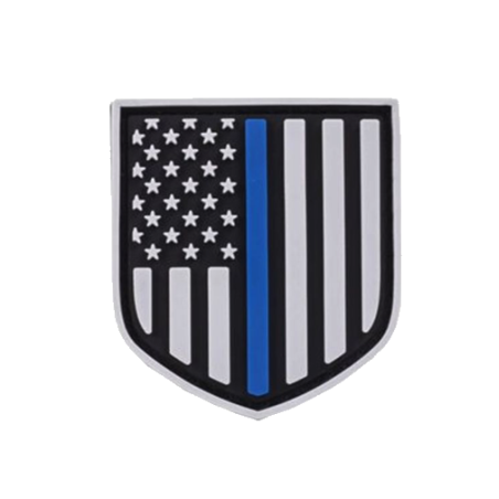 Breakthrough Patch Shield Thin Blue Line PVC