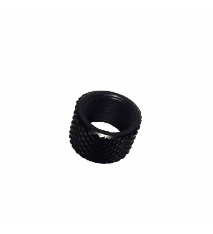 ACM Cache Filetage Métal Noir 14mm-