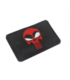 Patch Brodé Punisher Deadpool Rouge / Noir