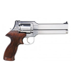 Marushin Mateba Revolver X-Cartridge Silver Wood 6BBs 1J