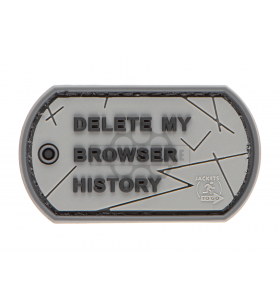 JTG Browser History Rubber Patch PVC