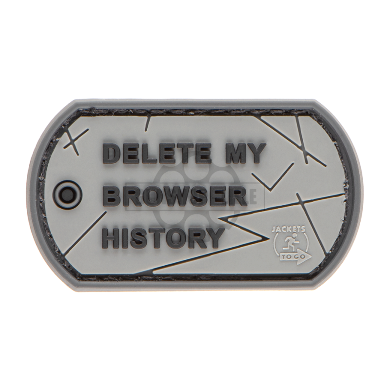 JTG Browser History Rubber Patch PVC