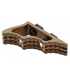 BO Poignée Angle Grip Alu CNC M-Lok / Keymod Tan