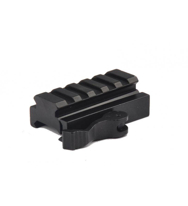 ACM Réhausse de Rail Picatinny QD 5 Slot / 6x2cm Métal Noir