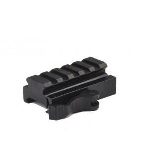 ACM Réhausse de Rail Picatinny QD 5 Slot / 6x2cm Métal Noir