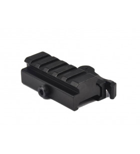 ACM Réhausse de Rail Picatinny QD 5 Slot / 6x2cm Métal Noir