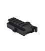 ACM Réhausse de Rail Picatinny QD 5 Slot / 6x2cm Métal Noir