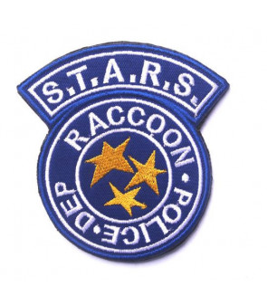 Patch Resident Evil S.T.A.R.S Police Dep Raccoon Bleu