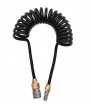 ACM Raccord Flexible Extensible Torsadé Noir HPA US-F / US-M