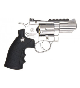 WinGun Revolver Sport 708 Co2 Silver 2.5" Métal