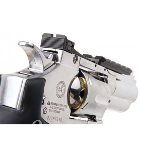 WinGun Revolver Sport 708 Co2 Silver 2.5" Métal