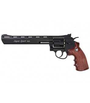 WinGun Revolver 8" Sport 703B Co2 Noir Métal