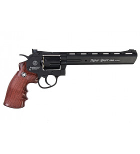 WinGun Revolver 8" Sport 703B Co2 Noir Métal