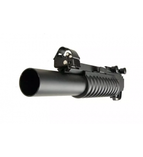 Double Bell Lance Grenade M203 Long Noir Métal + Grenade 40mm